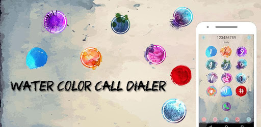 Water Color Call Dialer pc screenshot