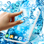 Water drops live wallpaper icon