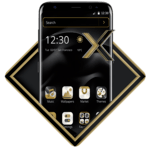 Black Gold Launcher icon