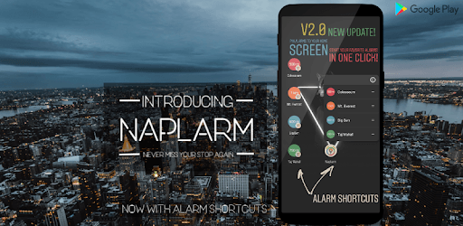 Naplarm - Location Alarm / GPS Alarm pc screenshot Naplarm - Location Alarm / GPS Alarm pc screenshot