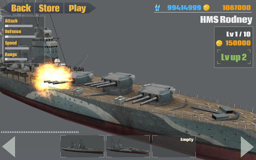 Warship : World War 2 - The Atlantic War APK screenshot 1