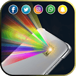 Color Flash Light Alert Call SMS icon
