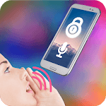 Voice Lock Screen speak to lock icon