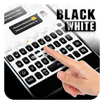 Black & White Keyboard icon