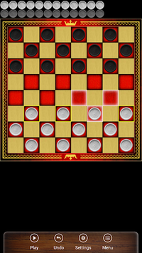 Spanish Checkers - Online APK screenshot 1