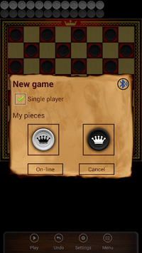 Spanish Checkers - Online APK screenshot 1