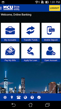 NYMCU Mobile Banking apk screenshot