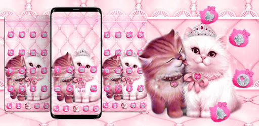 Lovely Cute pink Cat Theme for PC - How to Install on Windows PC, Mac
