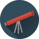 Telescope & Light icon