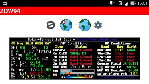 Ham Solar | HAP Chart APK screenshot 1