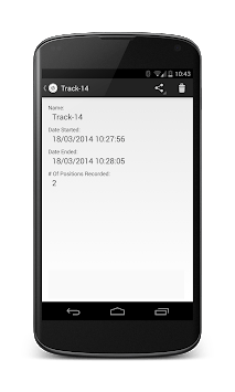 GPS Logger APK screenshot 1