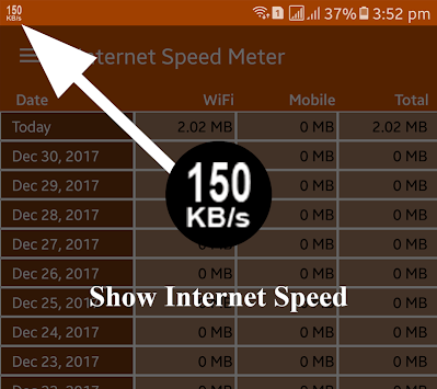 Internet Speed Meter APK screenshot 1