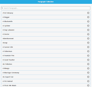 Paragraph Collection APK Download For Free