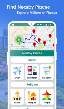 GPS Maps Navigation - Driving Route Planner Free APK screenshot 1