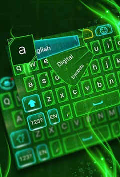 New hacker keyboard theme APK screenshot 1