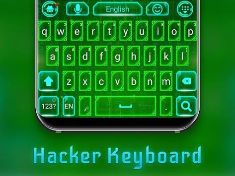 New hacker keyboard theme APK screenshot 1