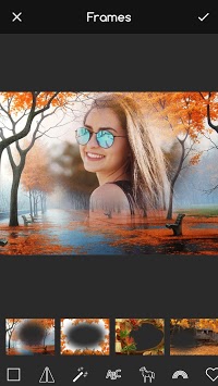 Autumn Frames for Pictures: Fall Wallpaper Maker APK screenshot 1