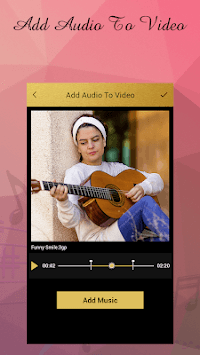 Add Audio To Video APK screenshot 1