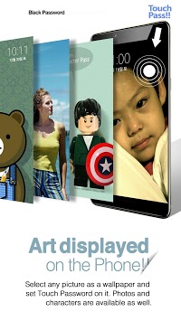 Touch Lock Screen- Easy & strong photo password APK screenshot 1
