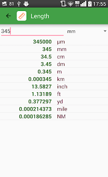 Unit Converter APK screenshot 1
