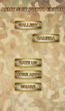 Army Suit Photo Editor APK screenshot 1