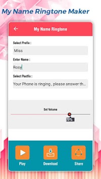 My Name Ringtone Maker APK screenshot 1