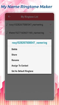 My Name Ringtone Maker APK screenshot 1