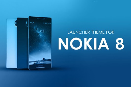 Launcher Theme for Nokia 8 APK screenshot 1