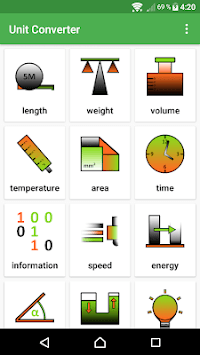 Unit Converter APK screenshot 1