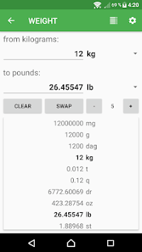 Unit Converter APK screenshot 1