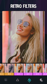 Glitch Photo Editor -VHS, glitch effect, vaporwave APK screenshot 1