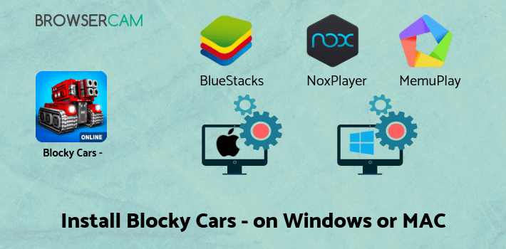 how to install Blocky Cars - Online Shooting Game on PC