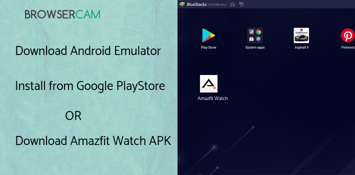 run Amazfit Watch on PC run Amazfit Watch on PC