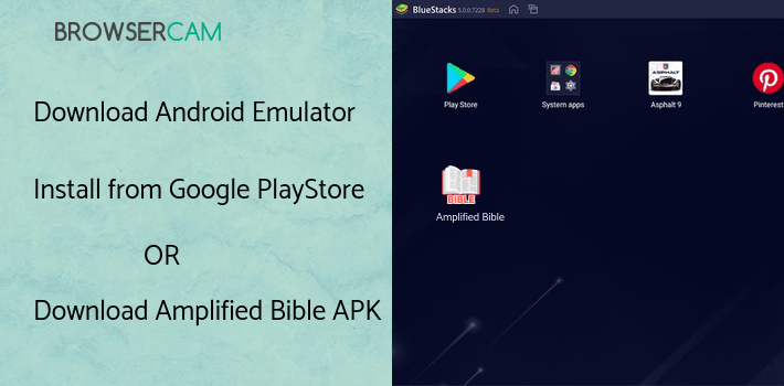 run Amplified Bible offline on PC
