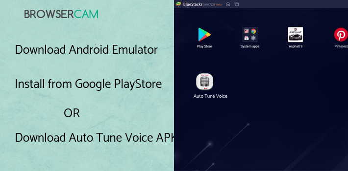 run Auto Tune Voice Changer on PC run Auto Tune Voice Changer on PC