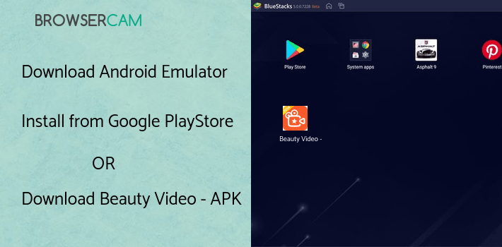 run Beauty Video - Music Video Editor & Slide Show on PC