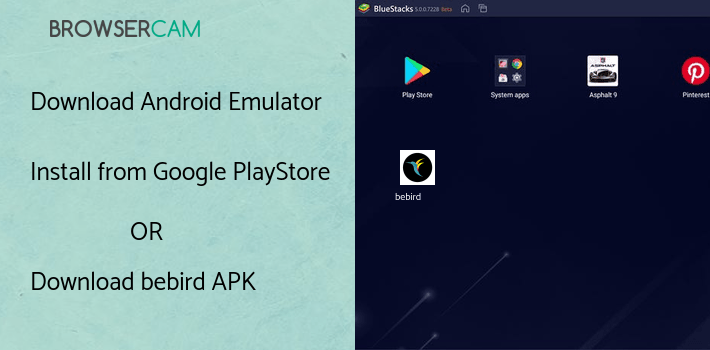 run bebird on PC run bebird on PC
