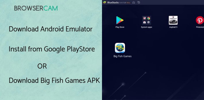 run Big Fish Games App on PC run Big Fish Games App on PC
