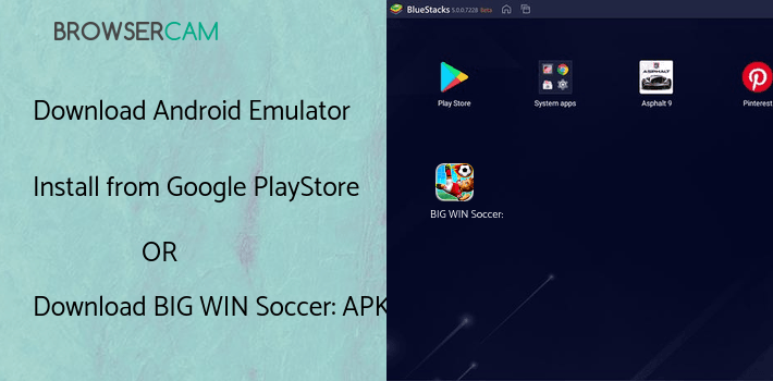 run BIG WIN Soccer: World Football 18 on PC run BIG WIN Soccer: World Football 18 on PC