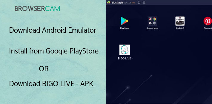 run BIGO LIVE - Live Stream on PC run BIGO LIVE - Live Stream on PC