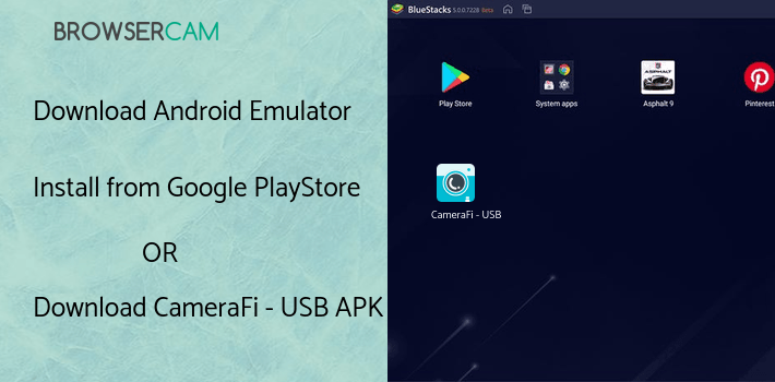 run CameraFi - USB Camera / Webcam on PC