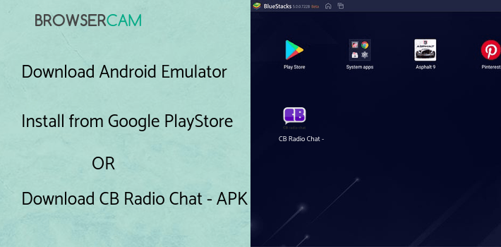 run CB Radio Chat - for friends! on PC