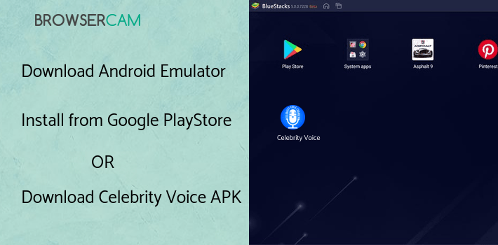 run Celebrity Voice Changer Lite on PC