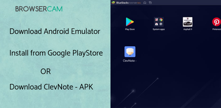 run ClevNote - Notepad, Checklist on PC