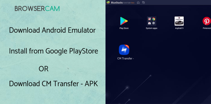run CM Transfer - Share any files with friends nearby on PC run CM Transfer - Share any files with friends nearby on PC
