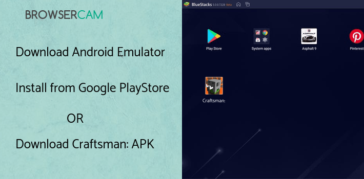 run Craftsman: Building Craft on PC run Craftsman: Building Craft on PC