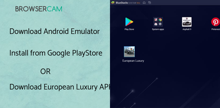 run European Luxury Cars on PC