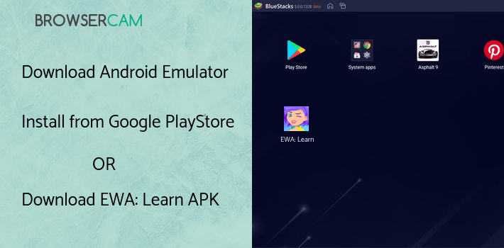 run EWA: Learn English on PC