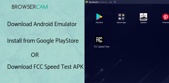 run FCC Speed Test on PC run FCC Speed Test on PC
