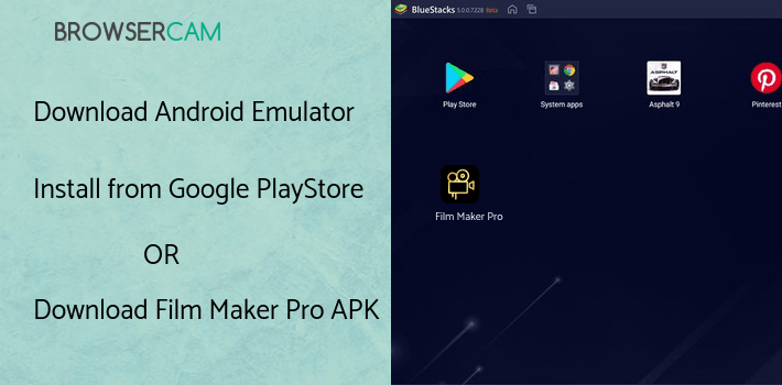 run Film Maker Pro - free movie editor for imovie on PC